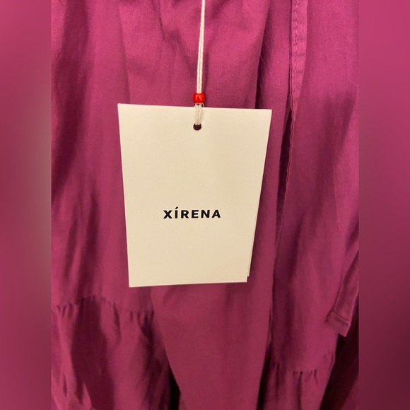 NWT Xirena Owyn Dress Purple Wine Size Large - Picture 5 of 9